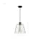 Nuvo Aura, 12 Inch LED Pendant, Matte Black, K9 Bubble Crystal, 3000K CCT 62/2172 - alternate 6
